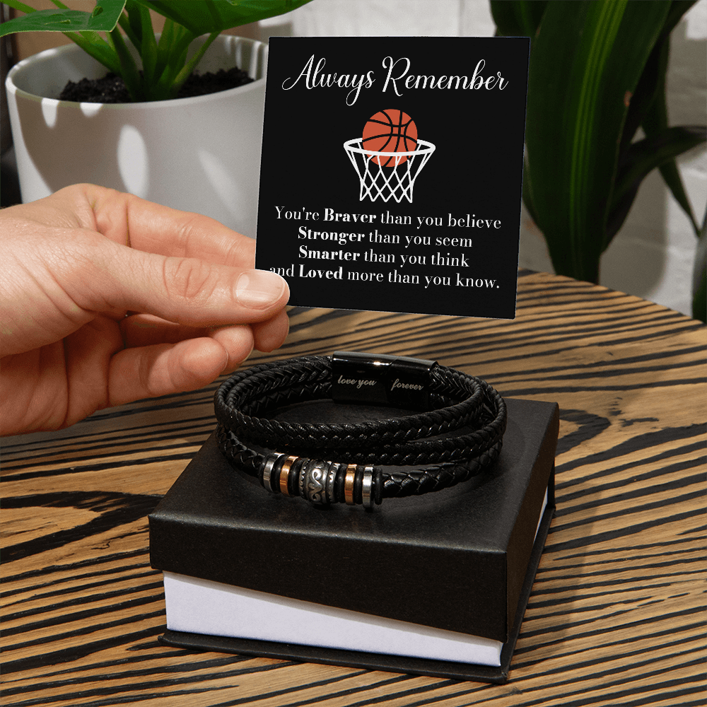 Bracelet For Brasketball Player Motivational Gift For Boys
