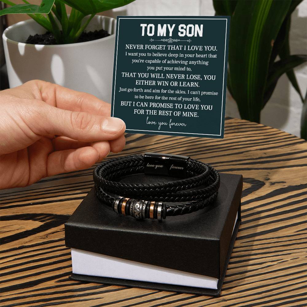 To My Son: Never Forget That I Love You