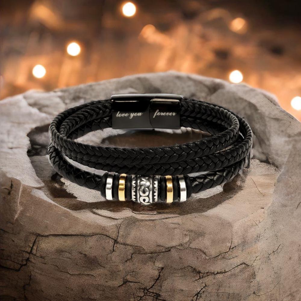 To My Son, Bracelet for Son from mom, Bracelet For Son From Mom, Birthday Gift For My Son Graduation Present