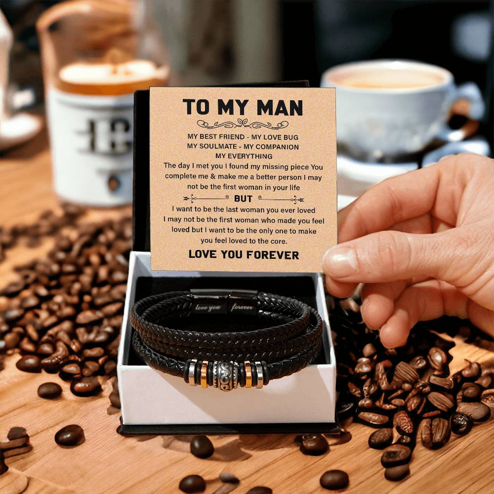 Bracelet Gift for Boyfriend – Love You Forever