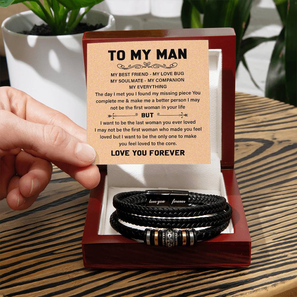 Bracelet Gift for Boyfriend – Love You Forever