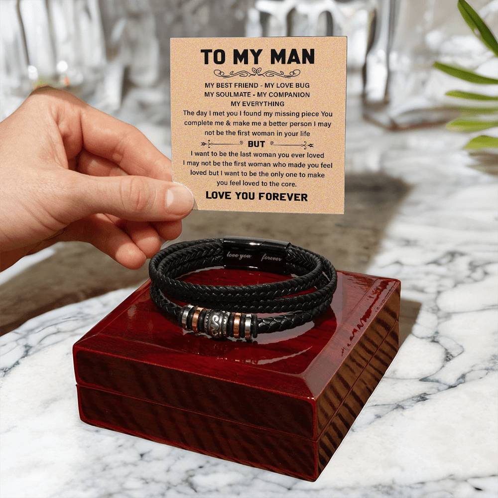 Bracelet Gift for Boyfriend – Love You Forever