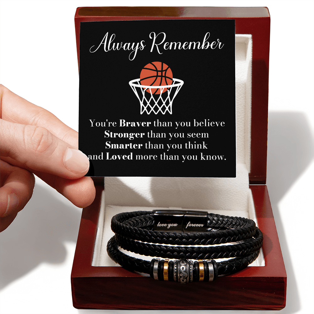 Bracelet For Brasketball Player Motivational Gift For Boys
