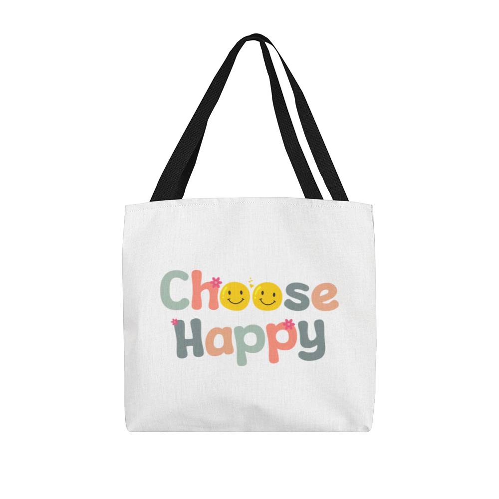 Choose Happy Toto Bag
