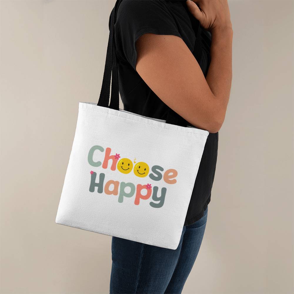Choose Happy Toto Bag