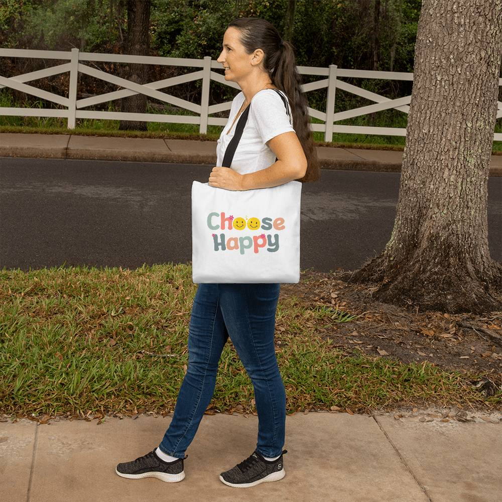 Choose Happy Toto Bag