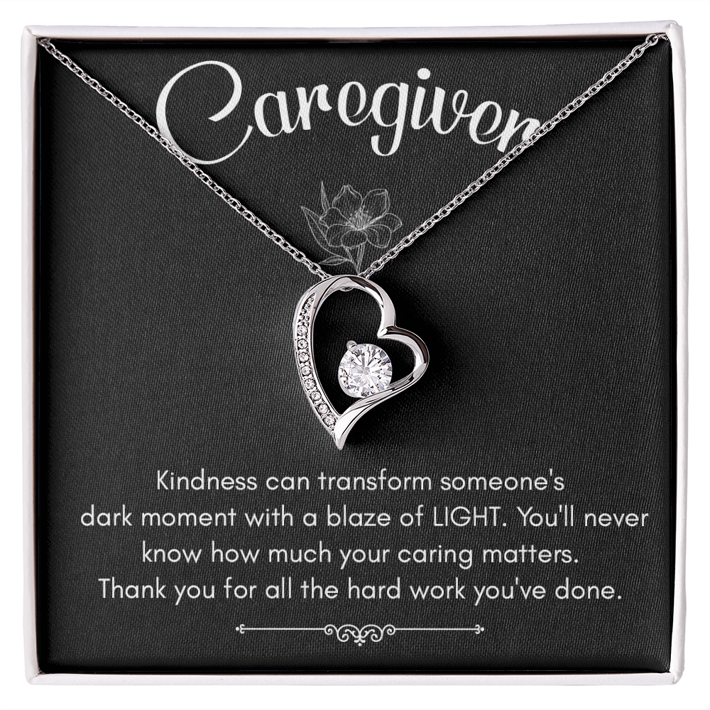 Caregiver - A Heartfelt Message Of Gratitude For Your Kindness And Dedication