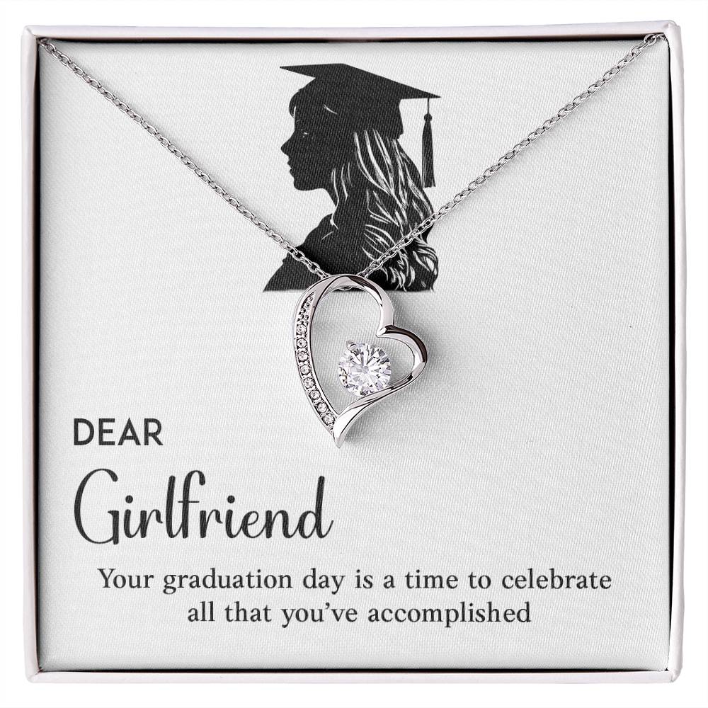Graduation Necklace Gift for Girlfriend Achiever