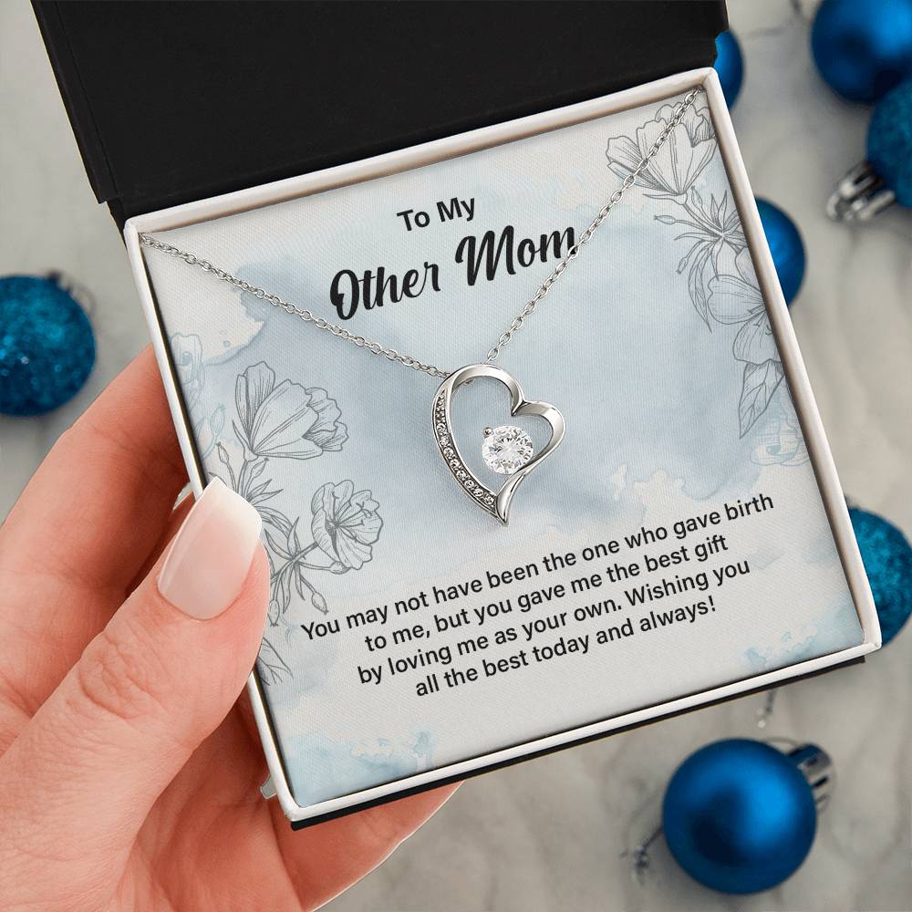Other Mom Necklace Gift from Stepchild – Gift Box