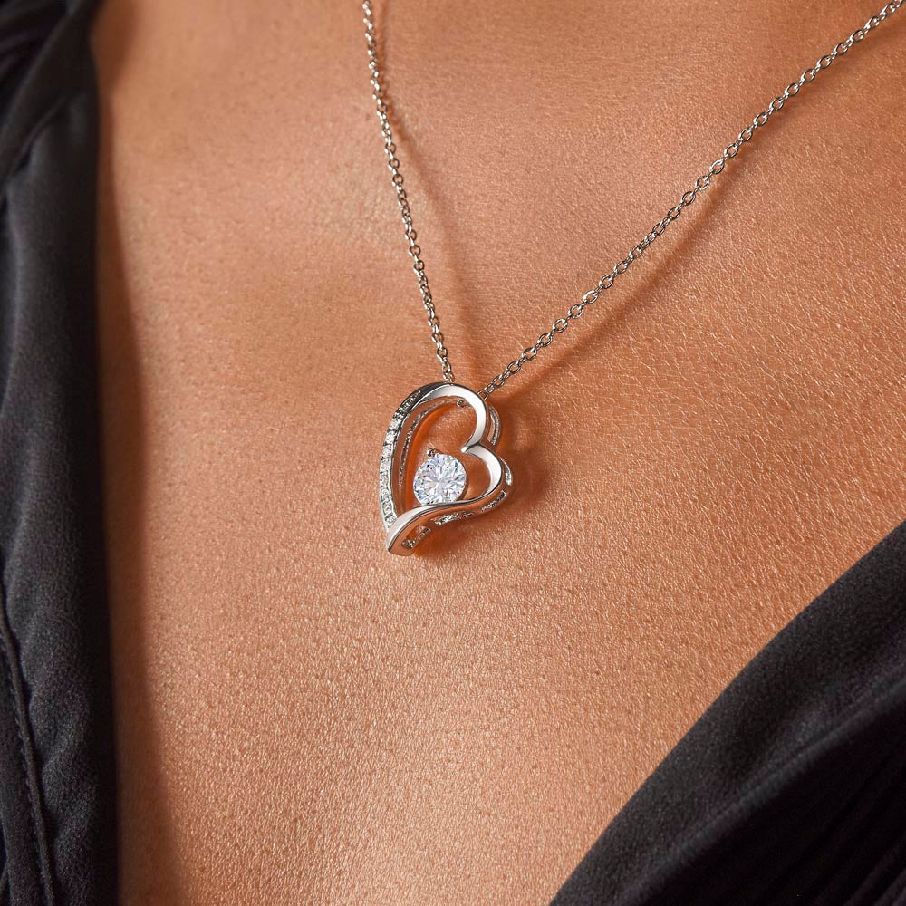 To My Beautiful Soulmate Necklace Gift- I Know I Had Found My Soulmate Upon The Day We Met, Valentine's Day Soulmate Jewelry With A Meaningful Message Card.