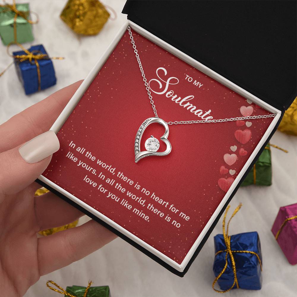 Romantic Necklace Gift for Soulmate with Gift Box