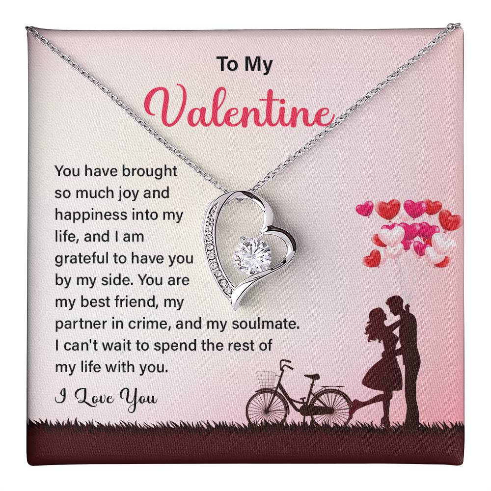 Valentine’s Heart Necklace Gift for Soulmate