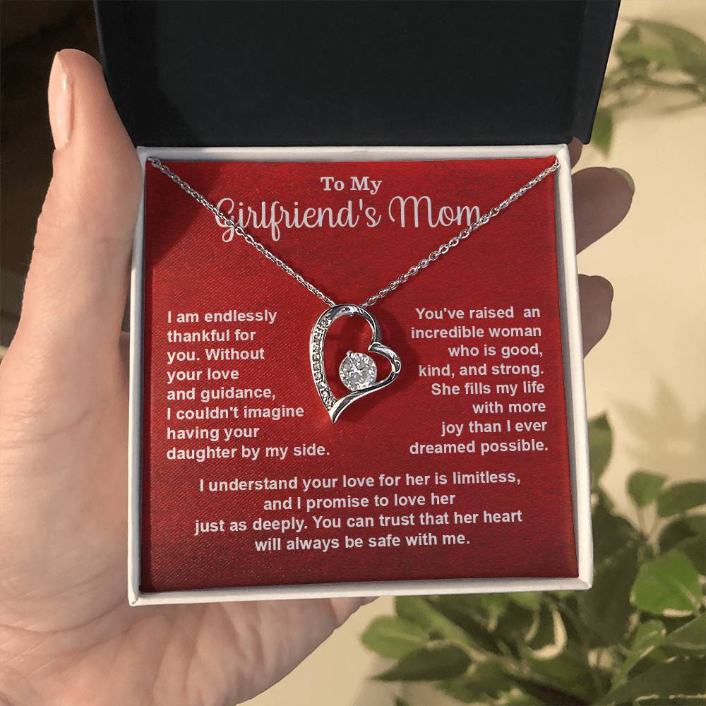 Appreciation Necklace Gift for Girlfriend’s Mother from Him