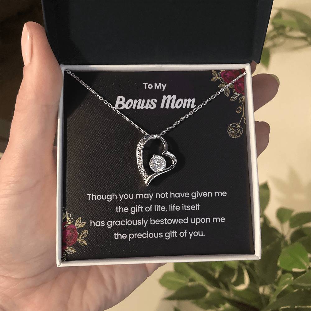 Bonus Mom Necklace Gift from Stepdaughter