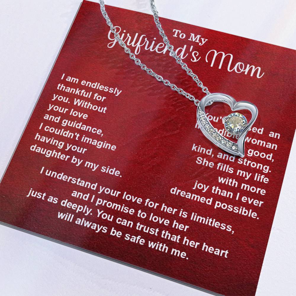 Appreciation Necklace Gift for Girlfriend’s Mother from Him