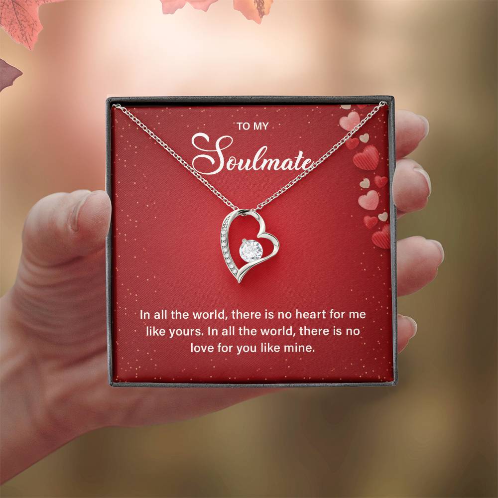 Romantic Necklace Gift for Soulmate with Gift Box