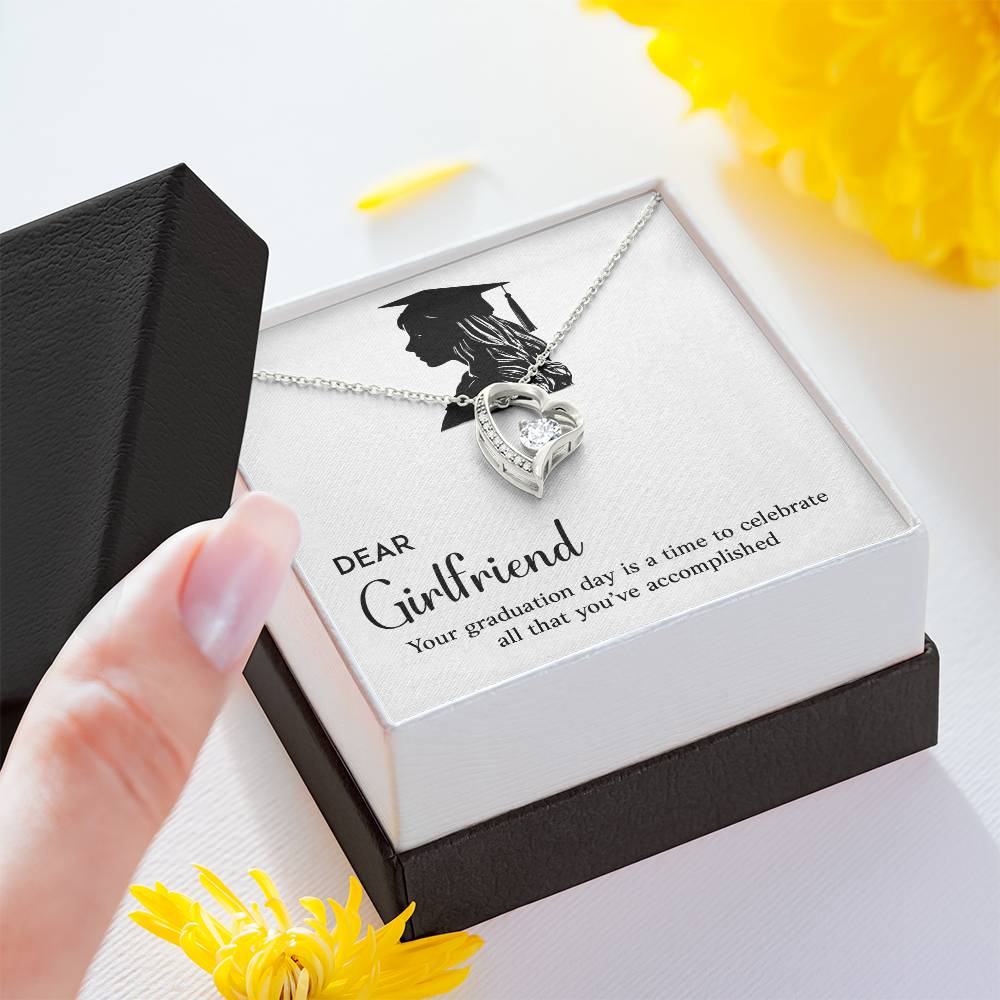 Graduation Necklace Gift for Girlfriend Achiever