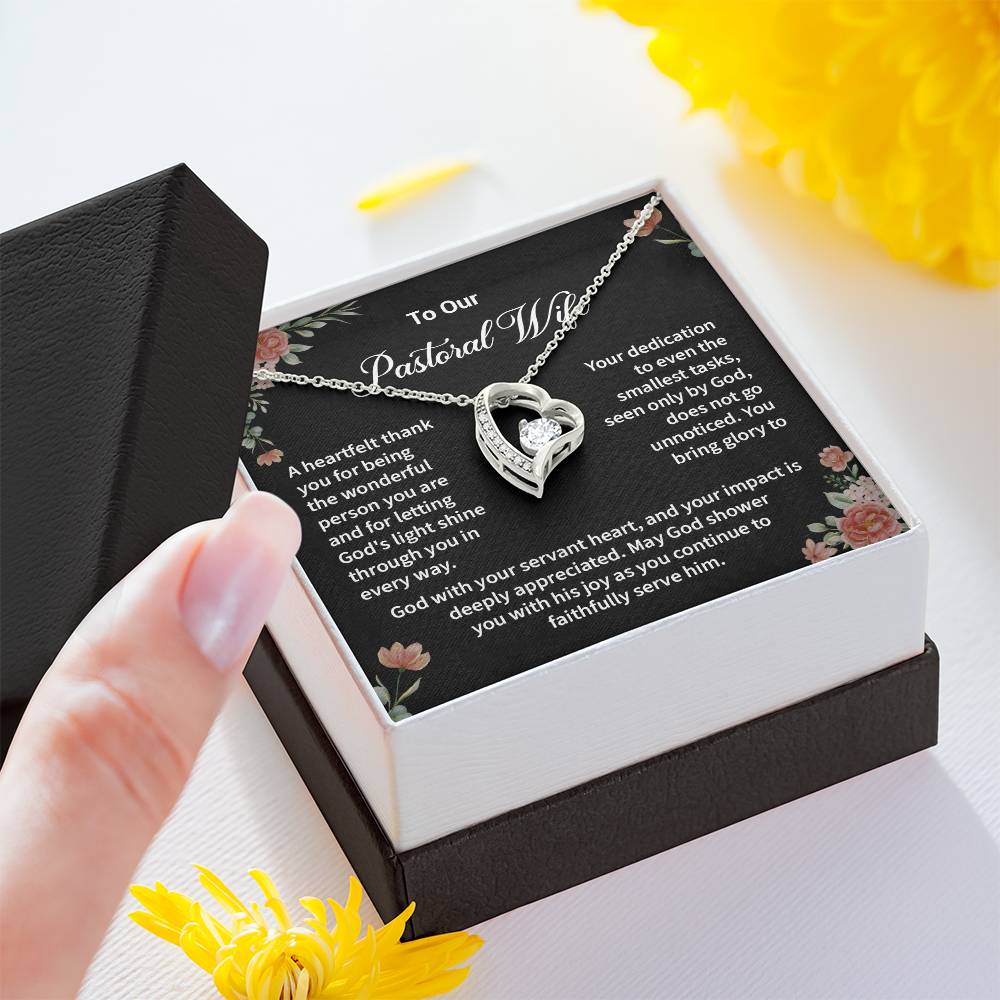 Christian Necklace Gift for Pastoral Wife – With Message Card