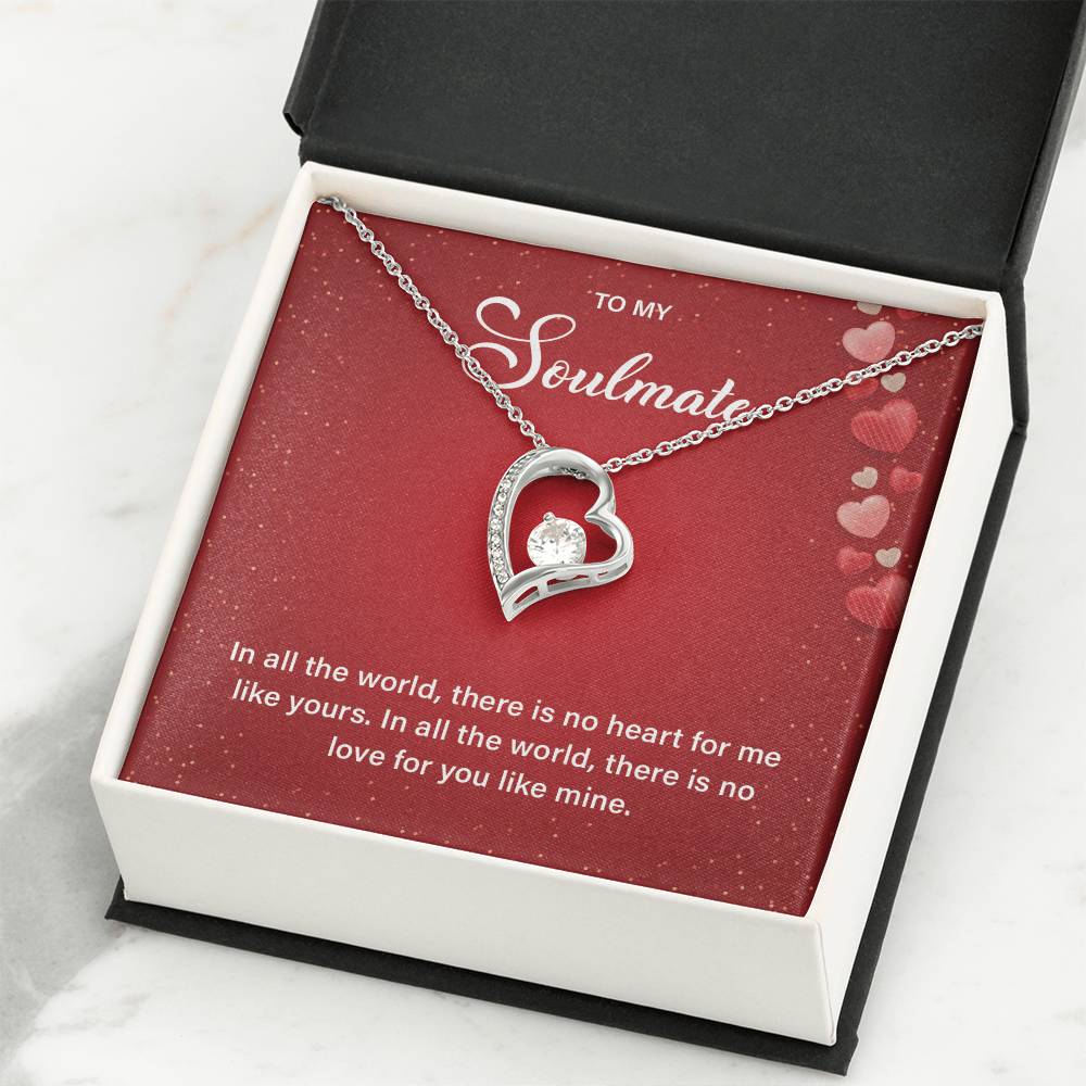 Romantic Necklace Gift for Soulmate with Gift Box