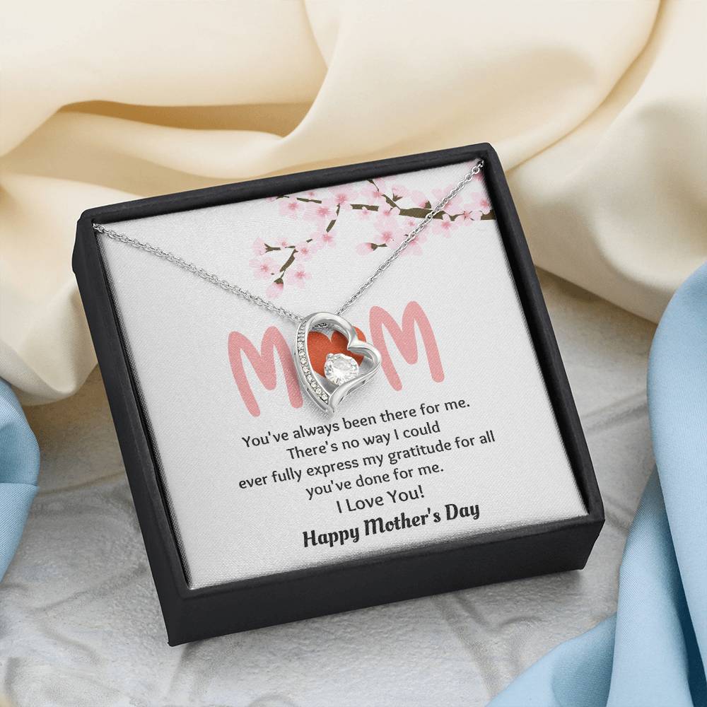 Mother’s Day Necklace Gift for Mom – Jewelry Box