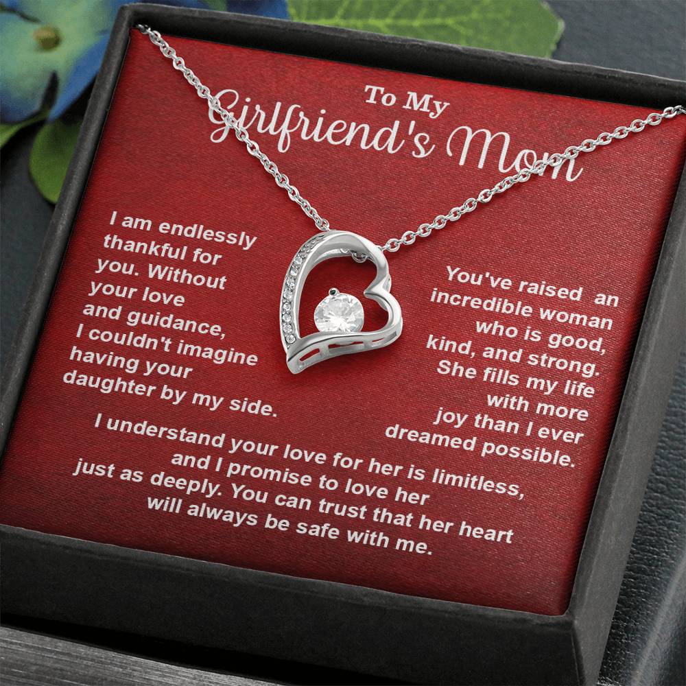 Appreciation Necklace Gift for Girlfriend’s Mother from Him