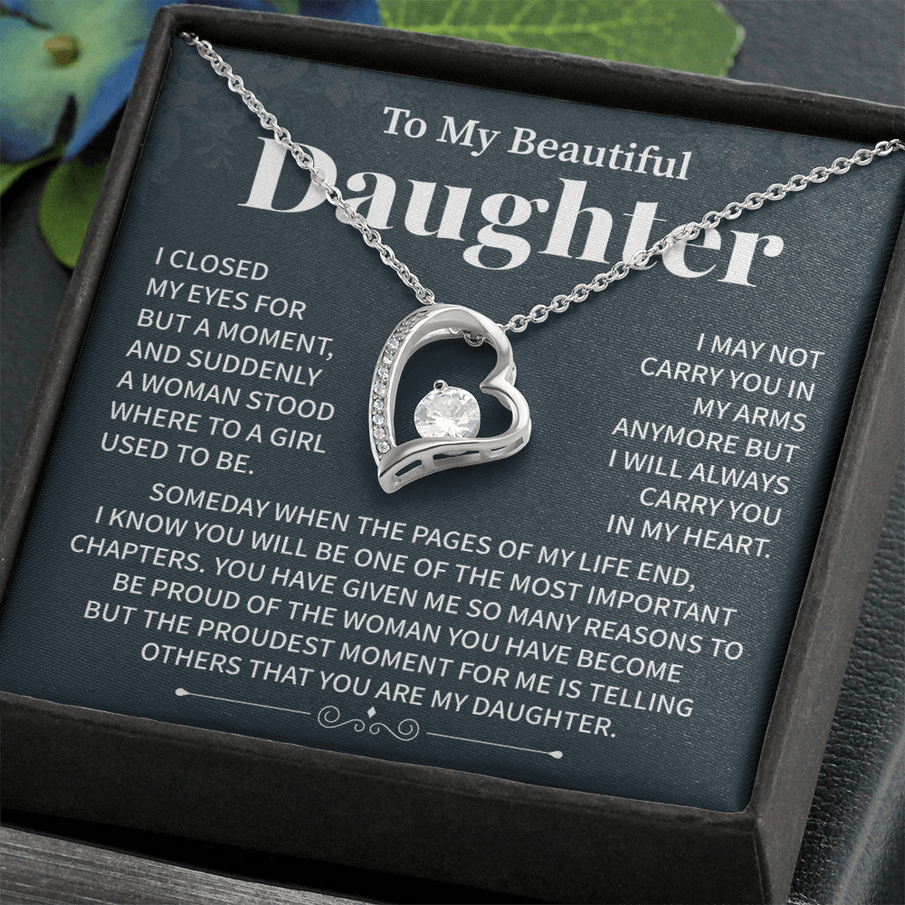 Sentimental Gift for Daughter from Parent with Message Card