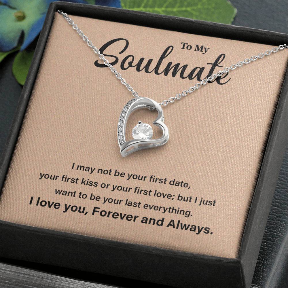 Romantic Soulmate Gift for Her with Card