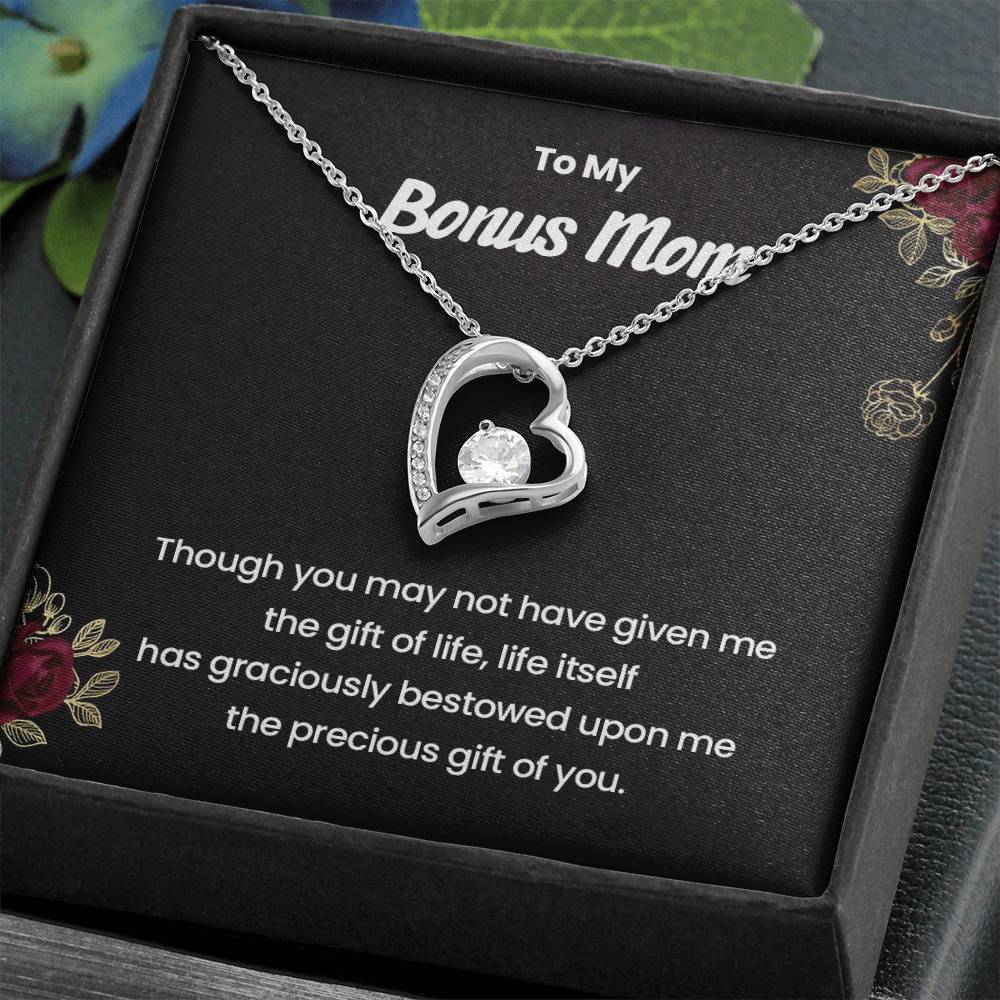 Bonus Mom Necklace Gift from Stepdaughter
