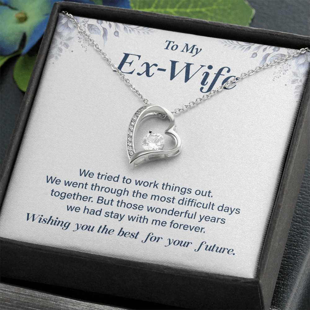 Meaningful Goodbye Gift for Ex-Wife with Kind Words