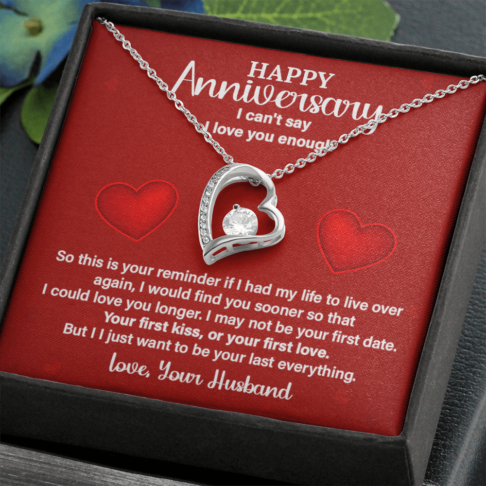 Anniversary Necklace – Promise Gift For Wife