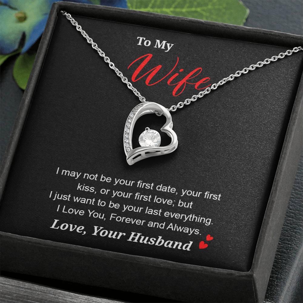 Wife Necklace Gift from Husband – Romantic Love Message
