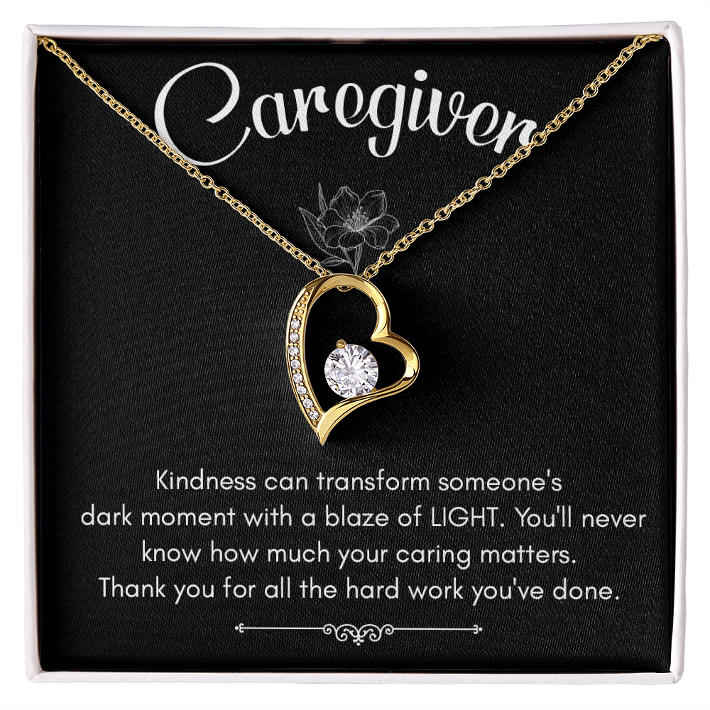 Caregiver - A Heartfelt Message Of Gratitude For Your Kindness And Dedication
