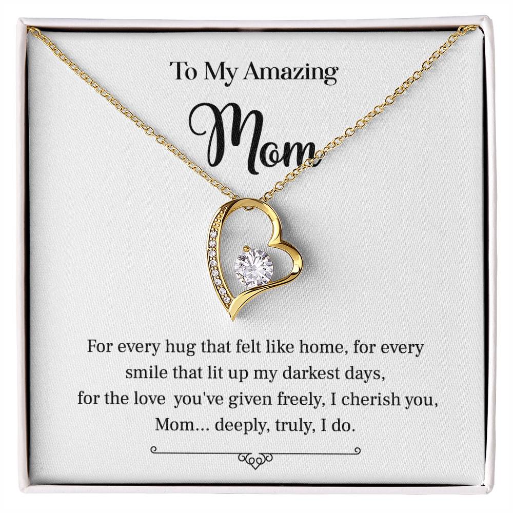Sentimental Necklace for Mom - Perfect Birthday Gift