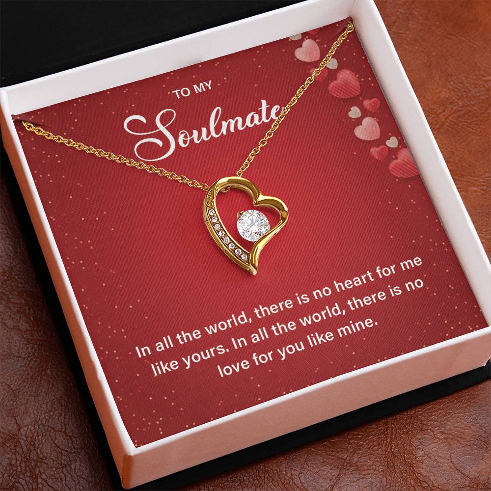 Romantic Necklace Gift for Soulmate with Gift Box