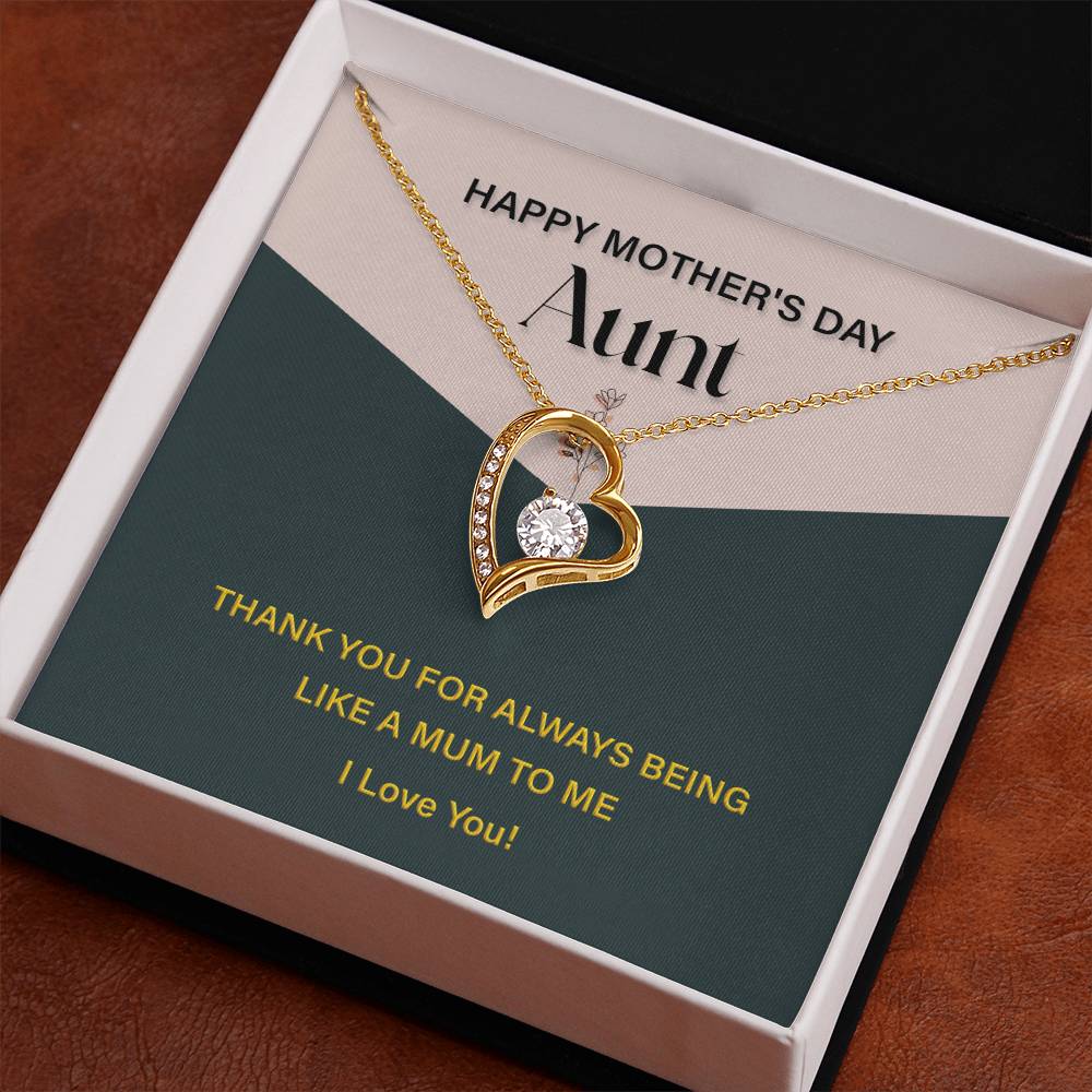 Mother’s Day Gift for Aunt – Like a Mum Necklace