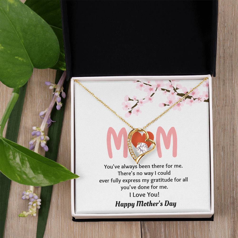 Mother’s Day Necklace Gift for Mom – Jewelry Box