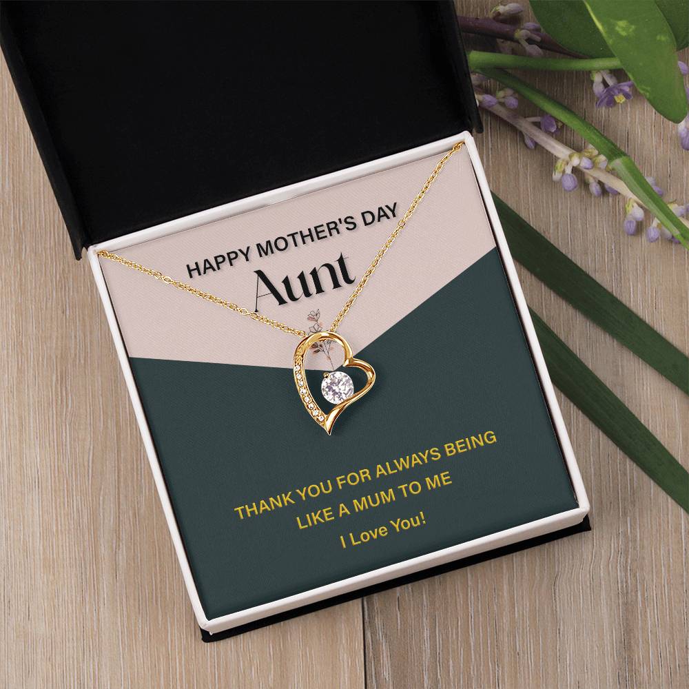 Mother’s Day Gift for Aunt – Like a Mum Necklace
