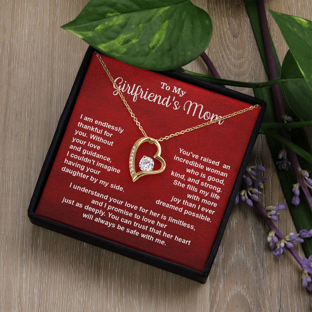 Appreciation Necklace Gift for Girlfriend’s Mother from Him