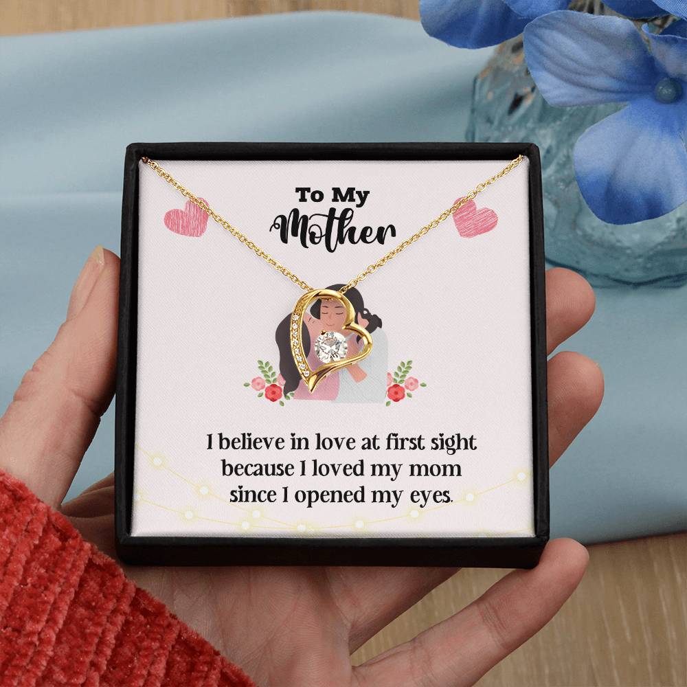 Necklace Gift for Mother – Daughter to Mom Jewelry Box