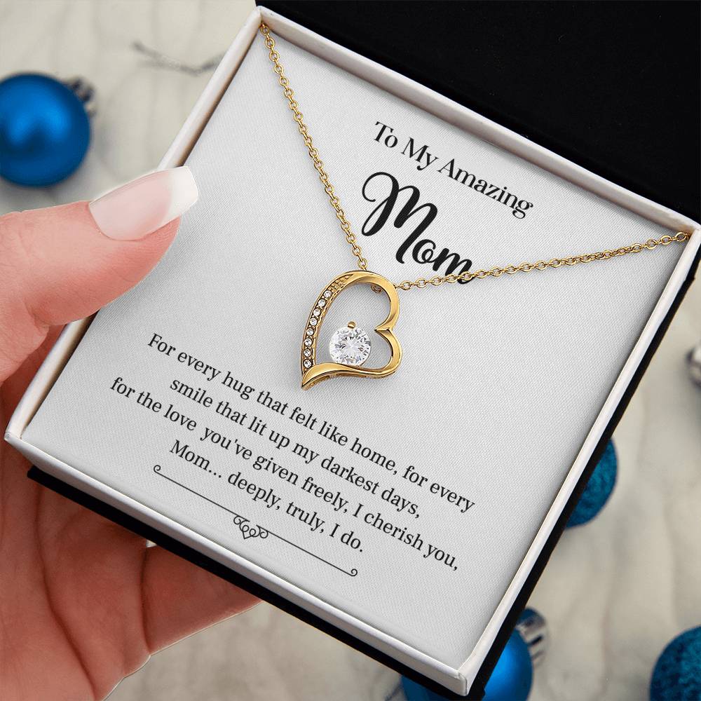 Sentimental Necklace for Mom - Perfect Birthday Gift