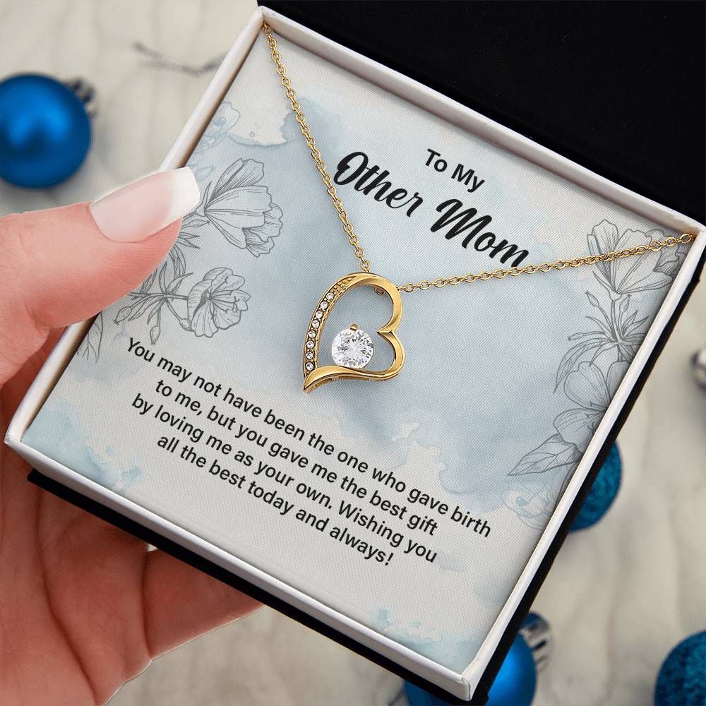 Other Mom Necklace Gift from Stepchild – Gift Box