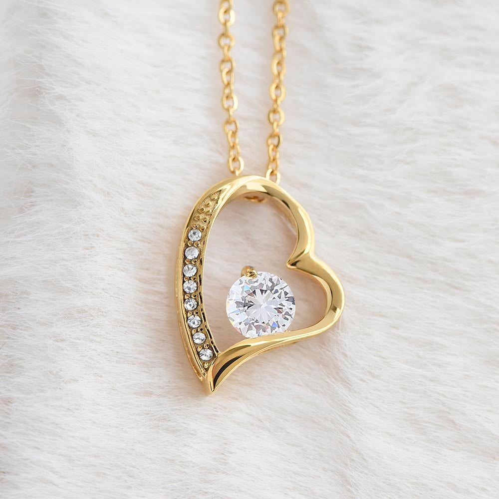 To My Beautiful Soulmate Necklace Gift- I Know I Had Found My Soulmate Upon The Day We Met, Valentine's Day Soulmate Jewelry With A Meaningful Message Card.