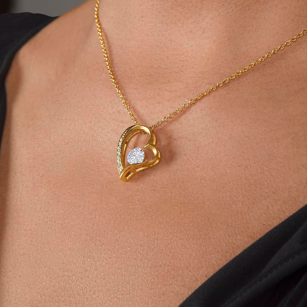 To My Beautiful Soulmate Necklace Gift- I Know I Had Found My Soulmate Upon The Day We Met, Valentine's Day Soulmate Jewelry With A Meaningful Message Card.