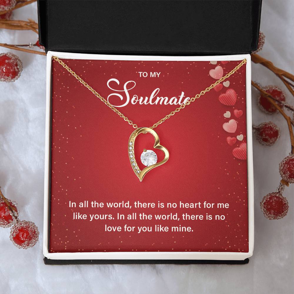 Romantic Necklace Gift for Soulmate with Gift Box