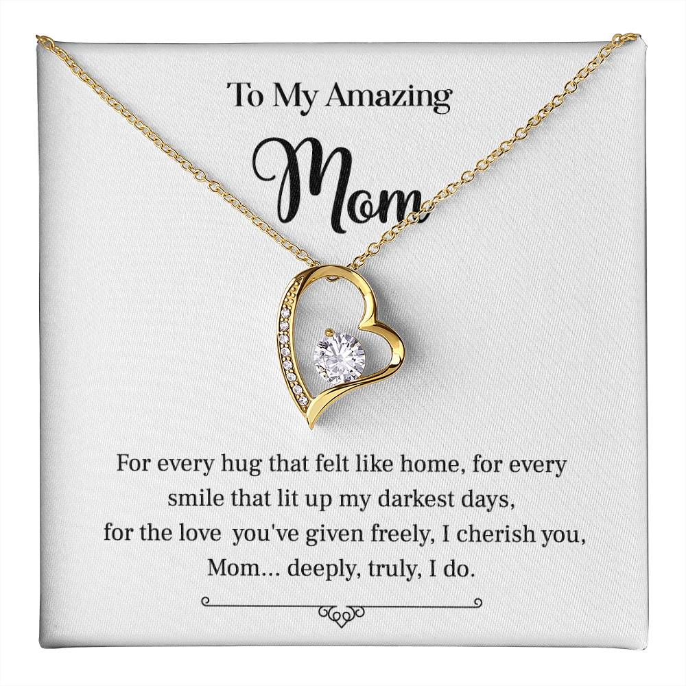 Sentimental Necklace for Mom - Perfect Birthday Gift