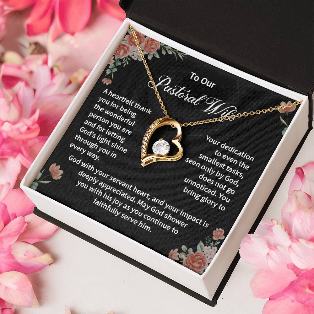 Christian Necklace Gift for Pastoral Wife – With Message Card
