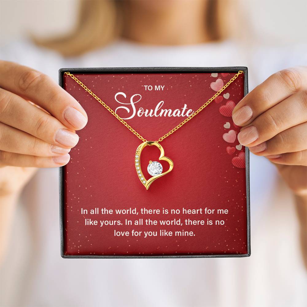 Romantic Necklace Gift for Soulmate with Gift Box