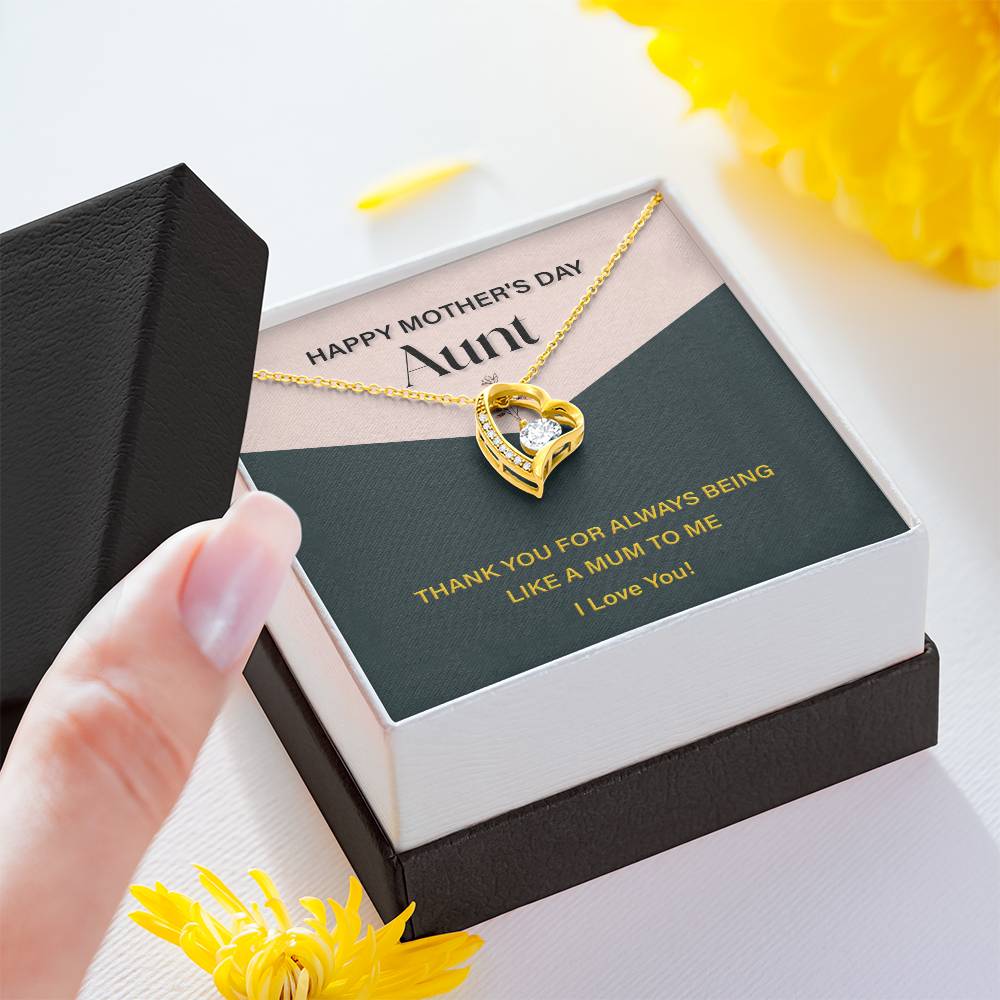 Mother’s Day Gift for Aunt – Like a Mum Necklace