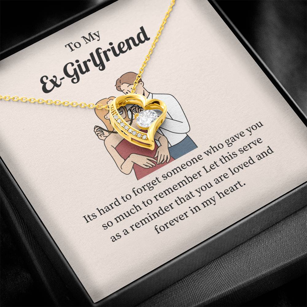 Ex-Girlfriend Necklace Gift – Heart Pendant Keepsake