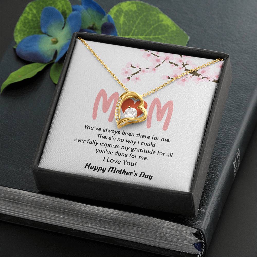 Mother’s Day Necklace Gift for Mom – Jewelry Box